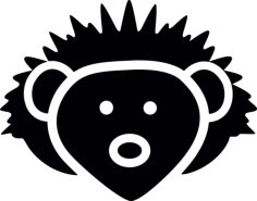 Lion Head Tracing Svg Vector, Free Vectors File